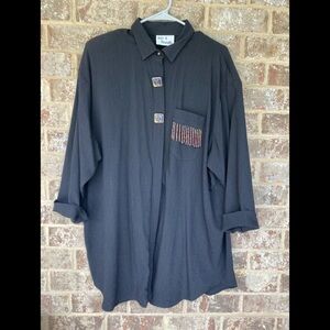 Vintage Niki & Danielle Womens Blouse Size 18